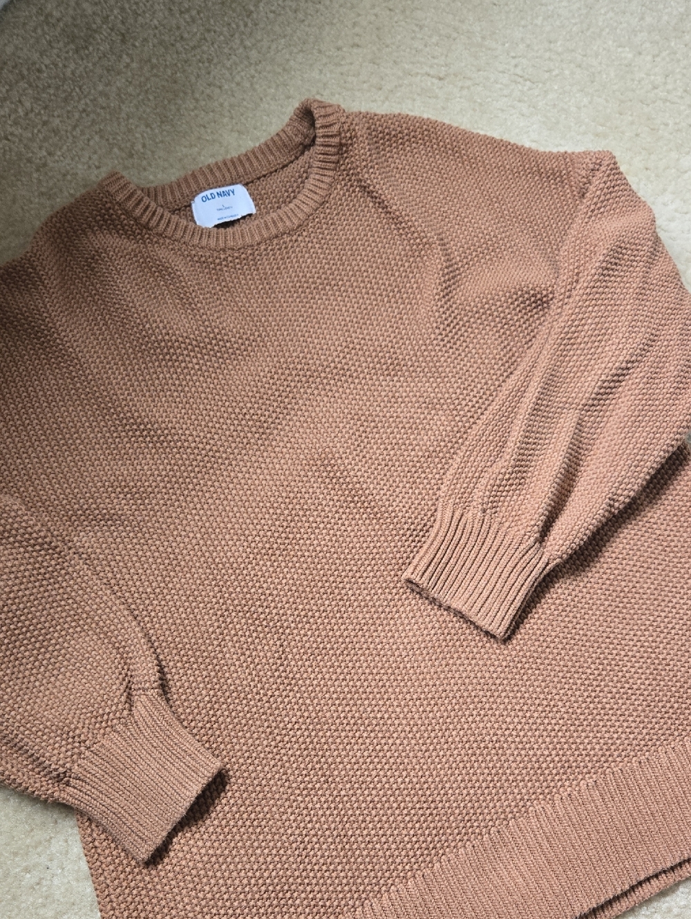 Old Navy Women’s Crewneck Sweater - Dusty Tan